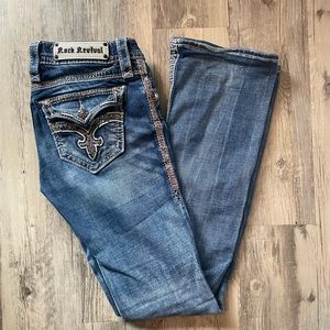 26 Rock Revival Straight Leg Jeans